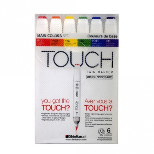TOUCH TWIN MARCADOR COLORES C/6