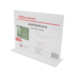 PORTALETRERO OFFICE DEPOT HORIZONTAL 11X8.5 IN - Envío Gratuito