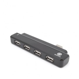 HUB USB 2.0 SPECTRA (4 PUERTOS, CONECTOR MOVIBLE) - Envío Gratuito
